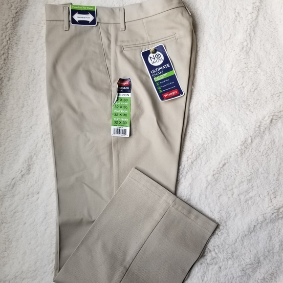 Wrangler Khakis 32x30 Classic Fit Flat Front *NWT - Picture 8 of 12